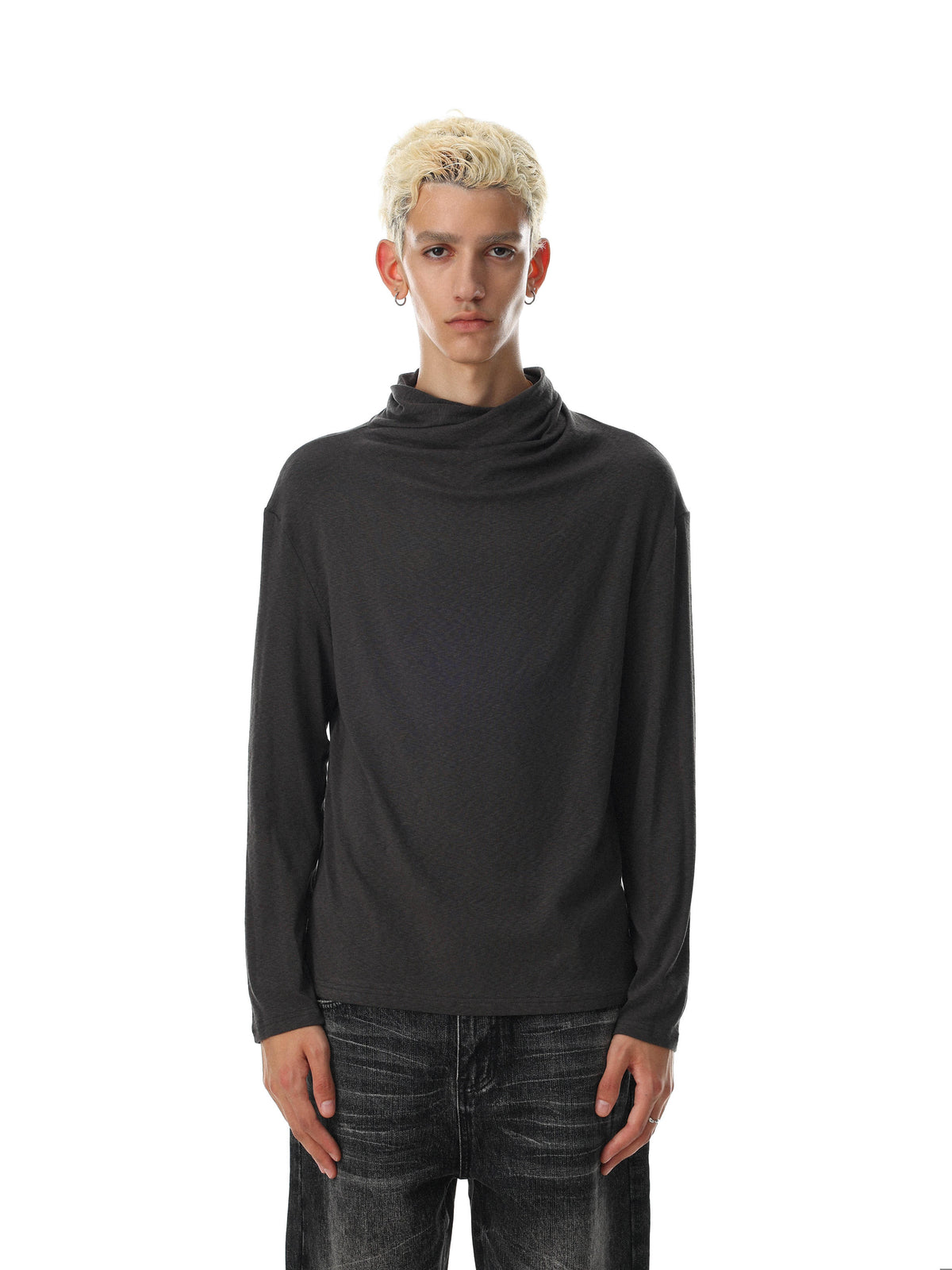 The Torsion Mock Neck Long Sleeve