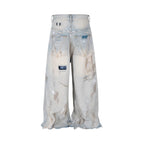Static Ravage Wide-Leg Jeans - h0neybear