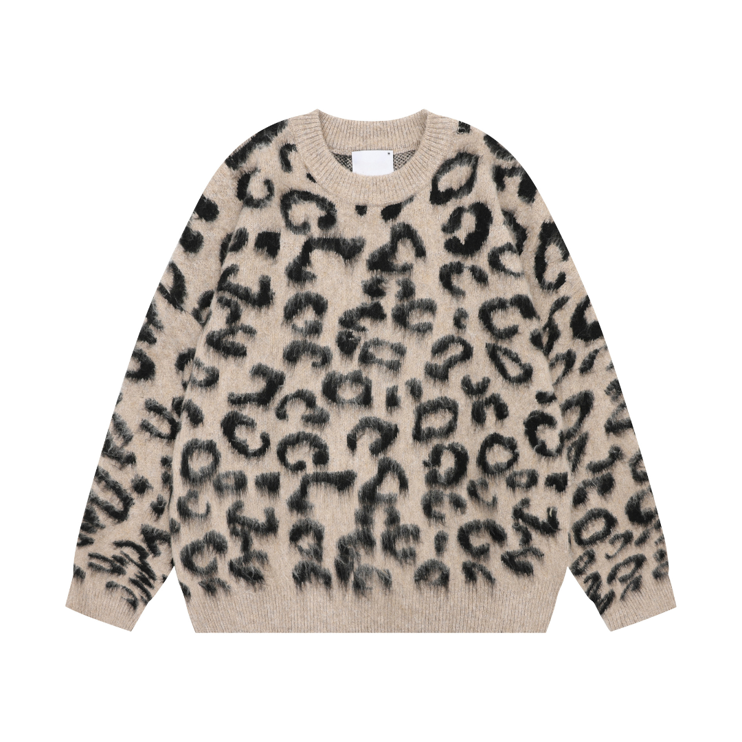 Luxe Leopard Print Sweater