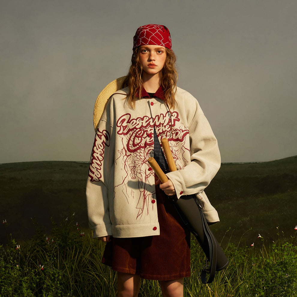 Bestuff Creator Varsity Jacket - h0neybear