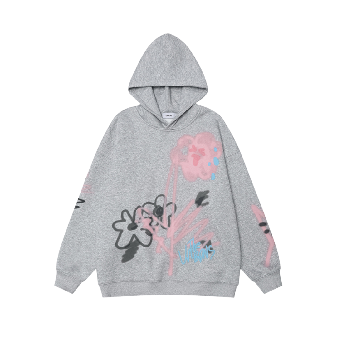 Whimsical Bloom Hoodie