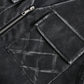 Sleek Utility Leather Vest