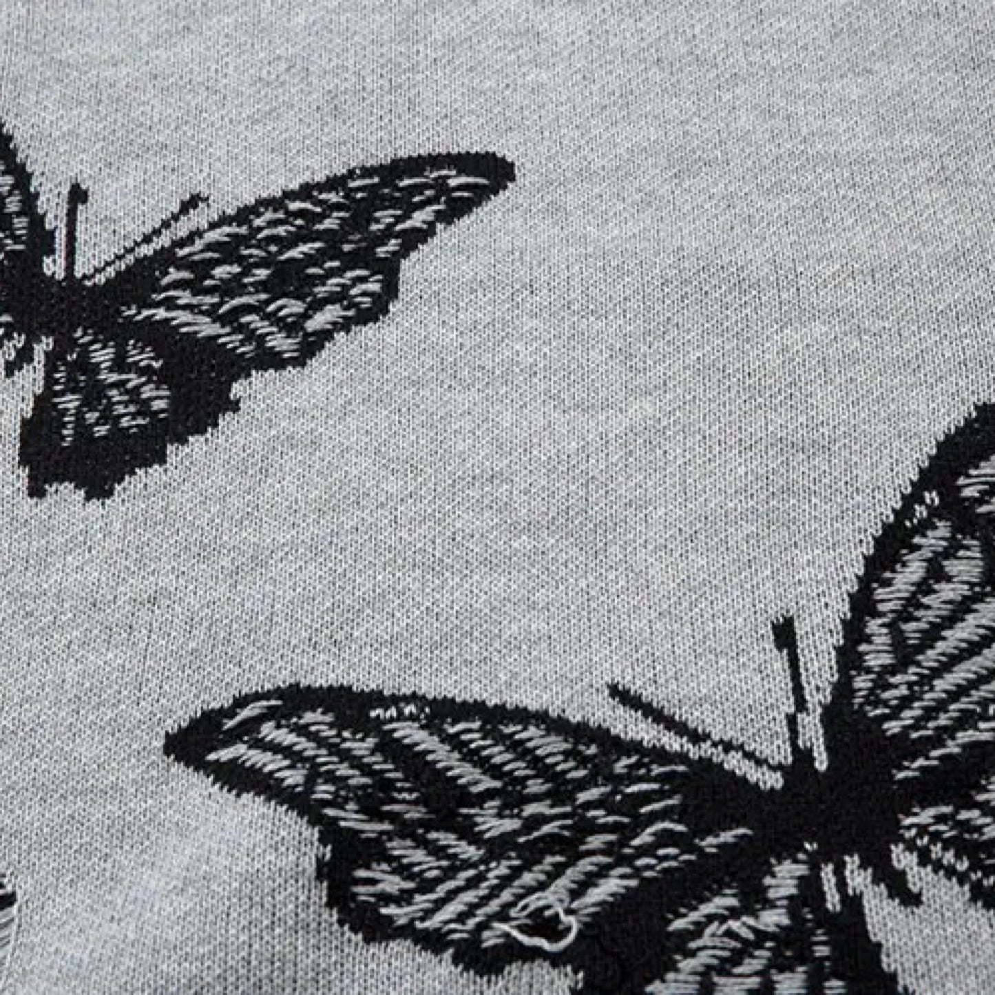 Butterfly Bliss Ripped Sweater