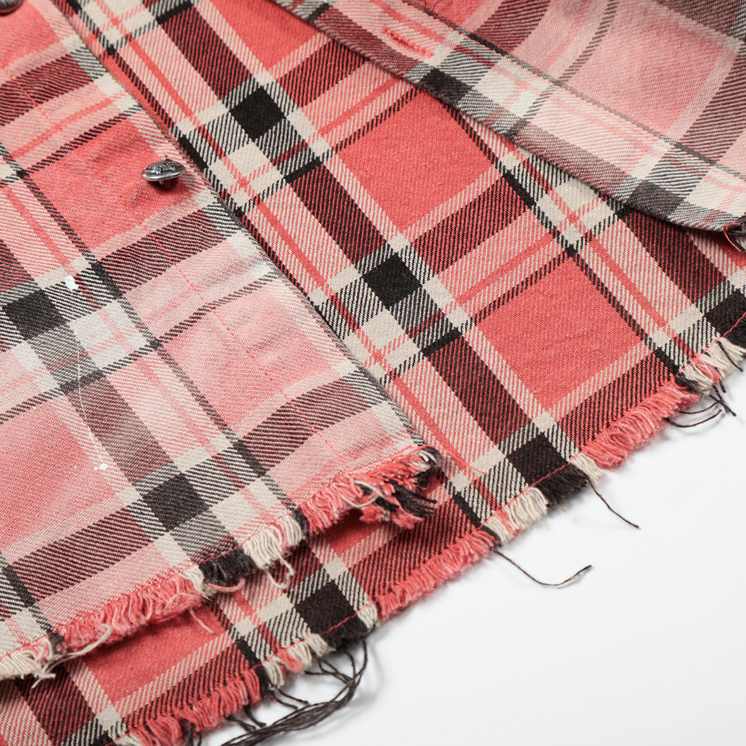 Riot Stitch Plaid Shirt