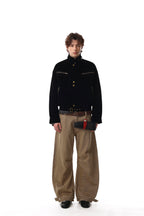 Outlaw Buckle Leather Jacket