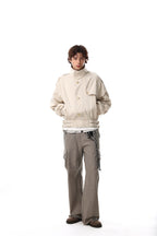 Strapline High-Neck Utility Jacket