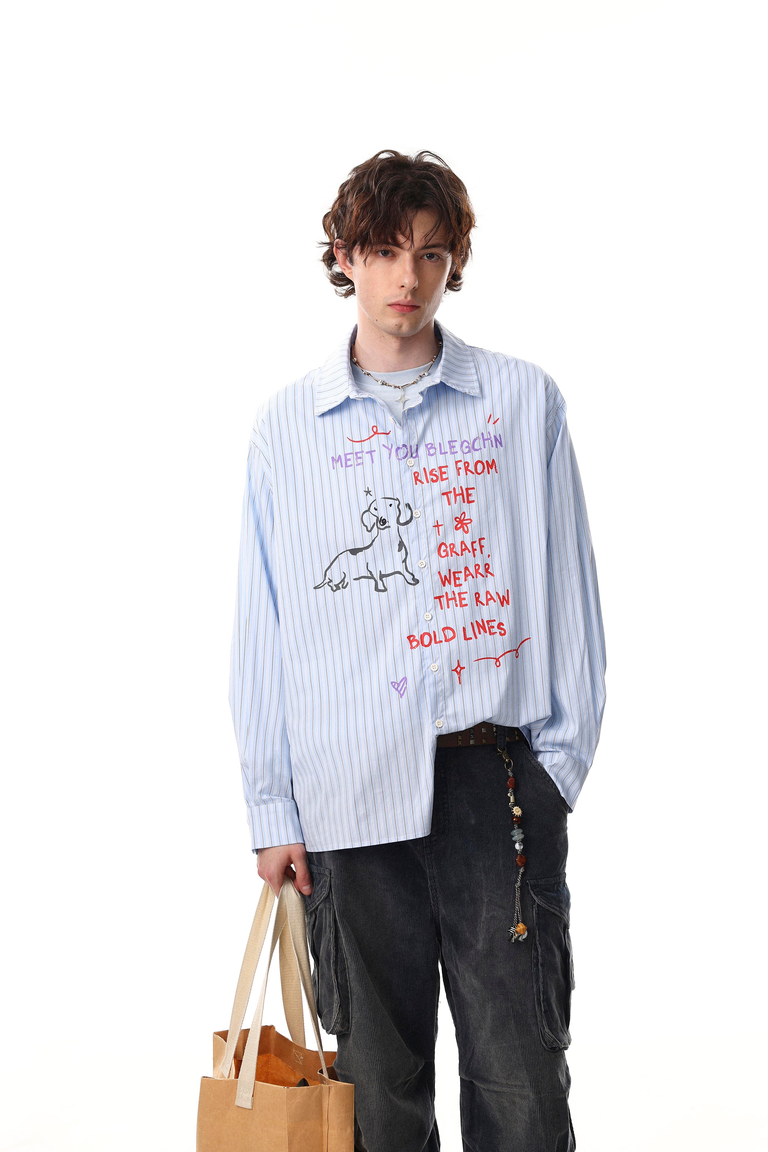 Graffline Striped Shirt