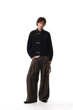 Ironveil Embroidered Toggle Jacket