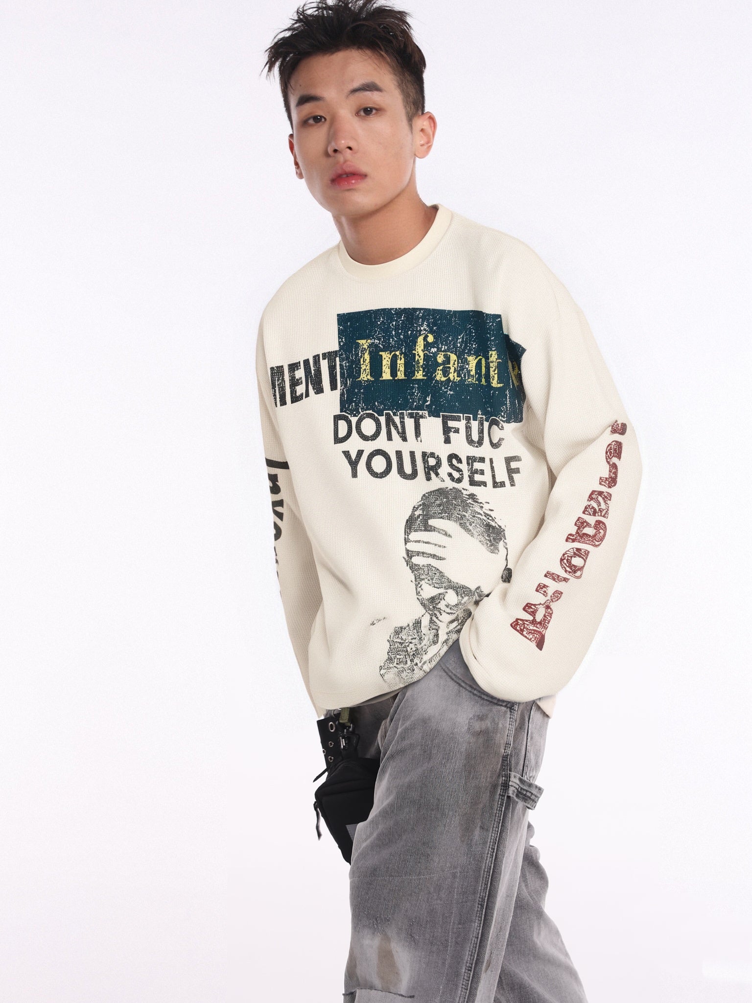 Copycat Statement Long Sleeve T-shirt