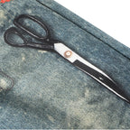 Distressed Graphic Print Shorts