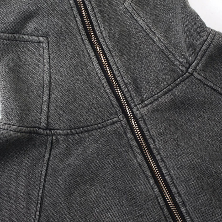 Stealth Guard Full-Zip Balaclava Hoodie