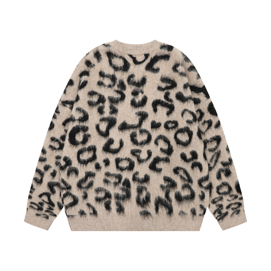 Luxe Leopard Print Sweater