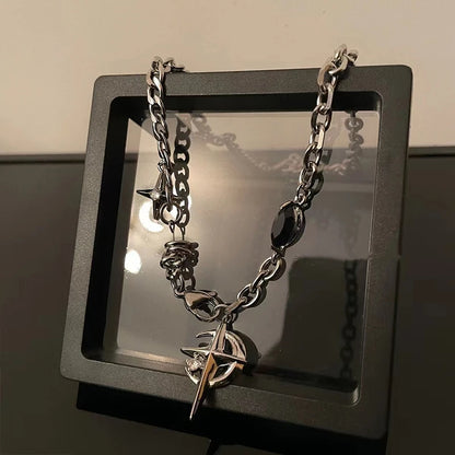 Cosmic Assemblage Necklace - h0neybear