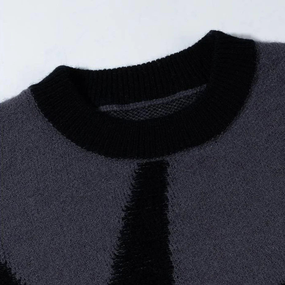Void Heart Crew Knit Sweater