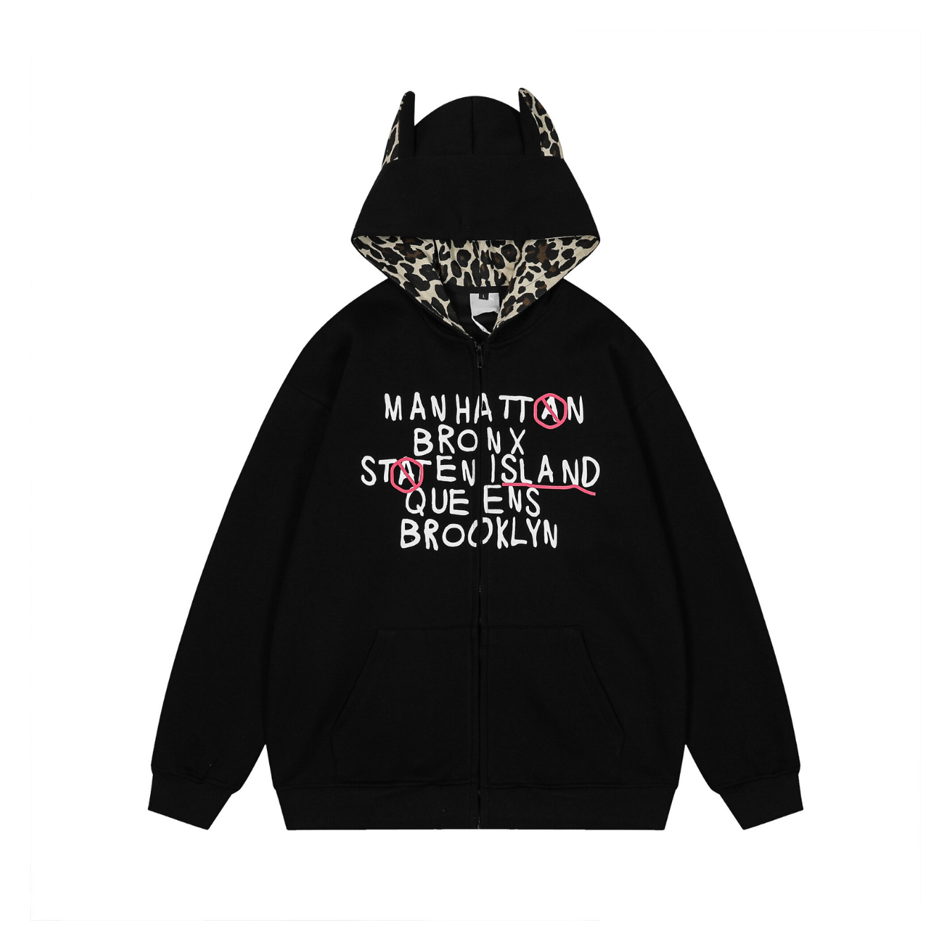 Cityscape Rosettes Hoodie