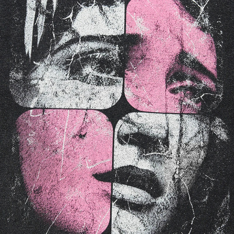 Fragmented Identity T-shirt - h0neybear