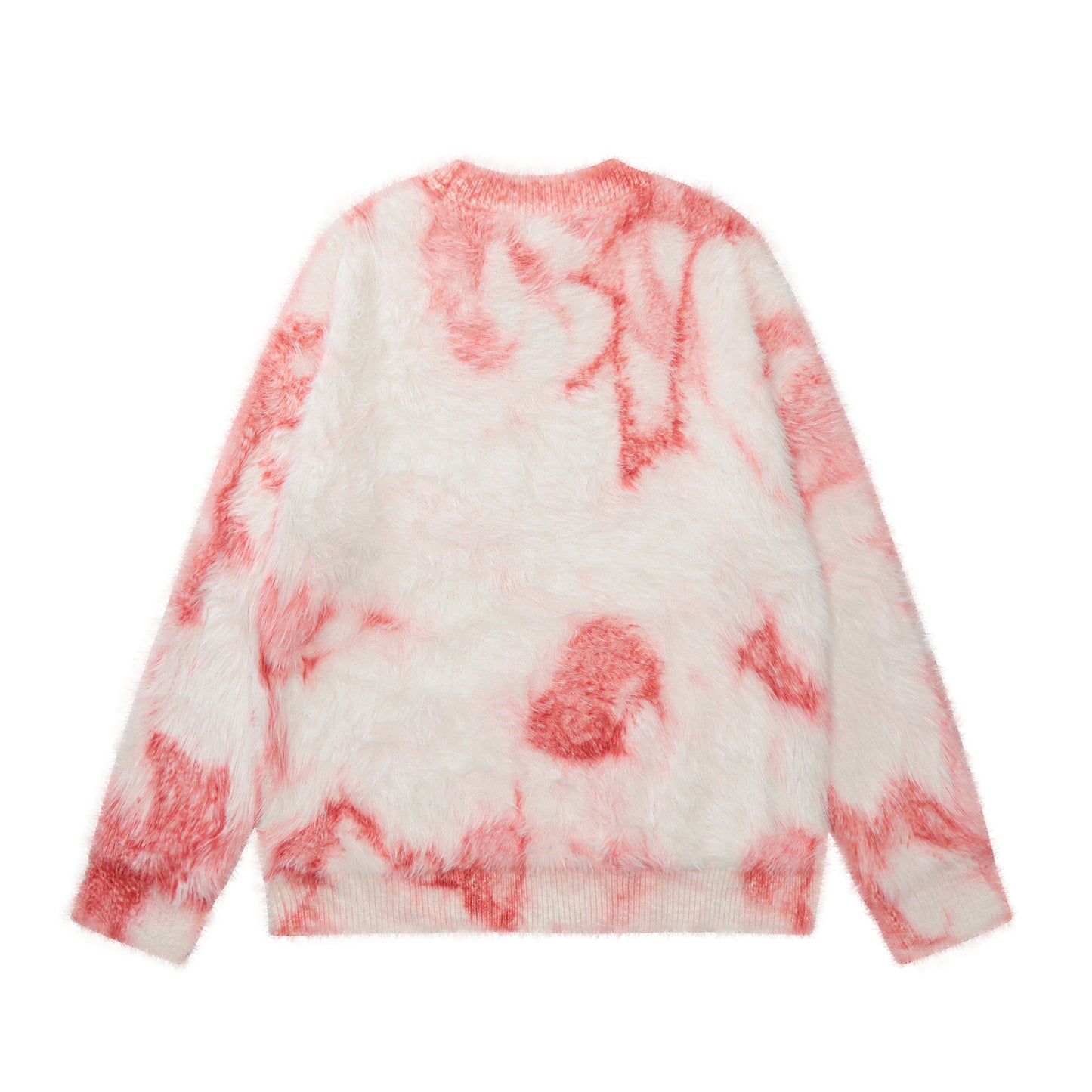 Serene Swirl Furry Sweater