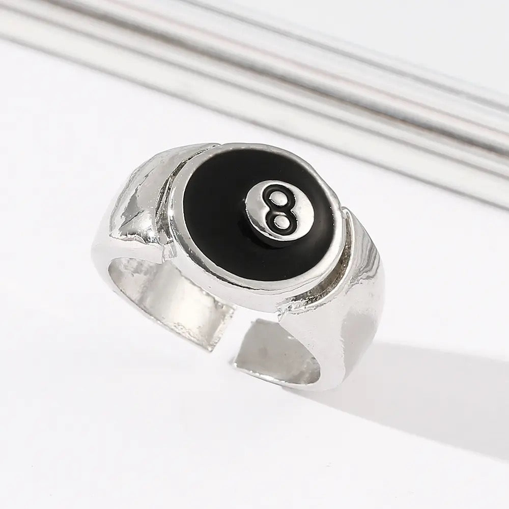 Fortune 8 Ball Ring