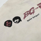 Burn Bright Distressed Graphic T-Shirt