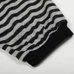 Midnight Striped Layered Tee