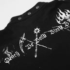 Requiem Reaper Henley Long Sleeve T-shirt