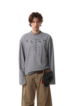 Voidline Henley Long Sleeve T-shirt