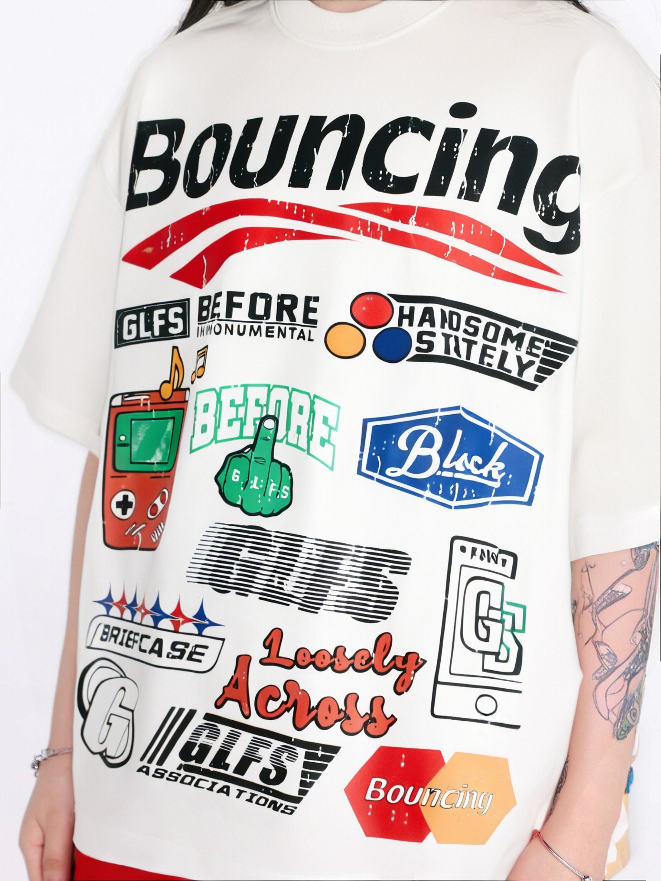 Bouncing Street Graphic T-shirt