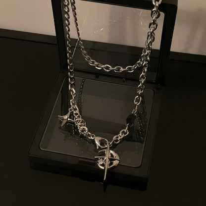 Cosmic Assemblage Necklace - h0neybear