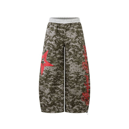 Camo Star Barrel Sweatpants