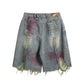 Rugged Rip Denim Shorts - h0neybear