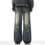 Trio Patch Denim Pants