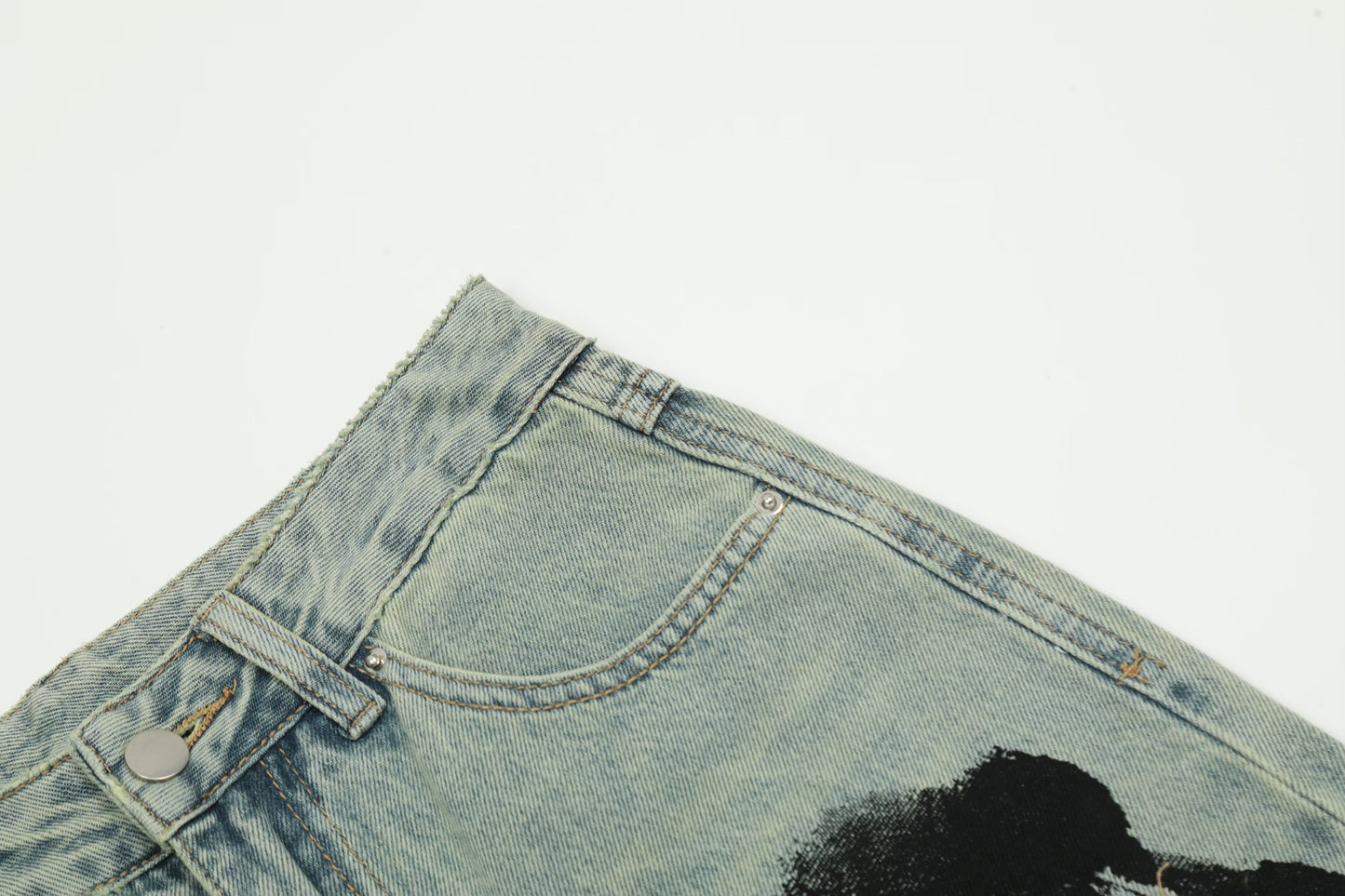 Artisan Hand Print Jeans