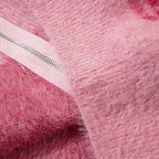 Bubblegum Grunge Full Zip Sweater Jacket