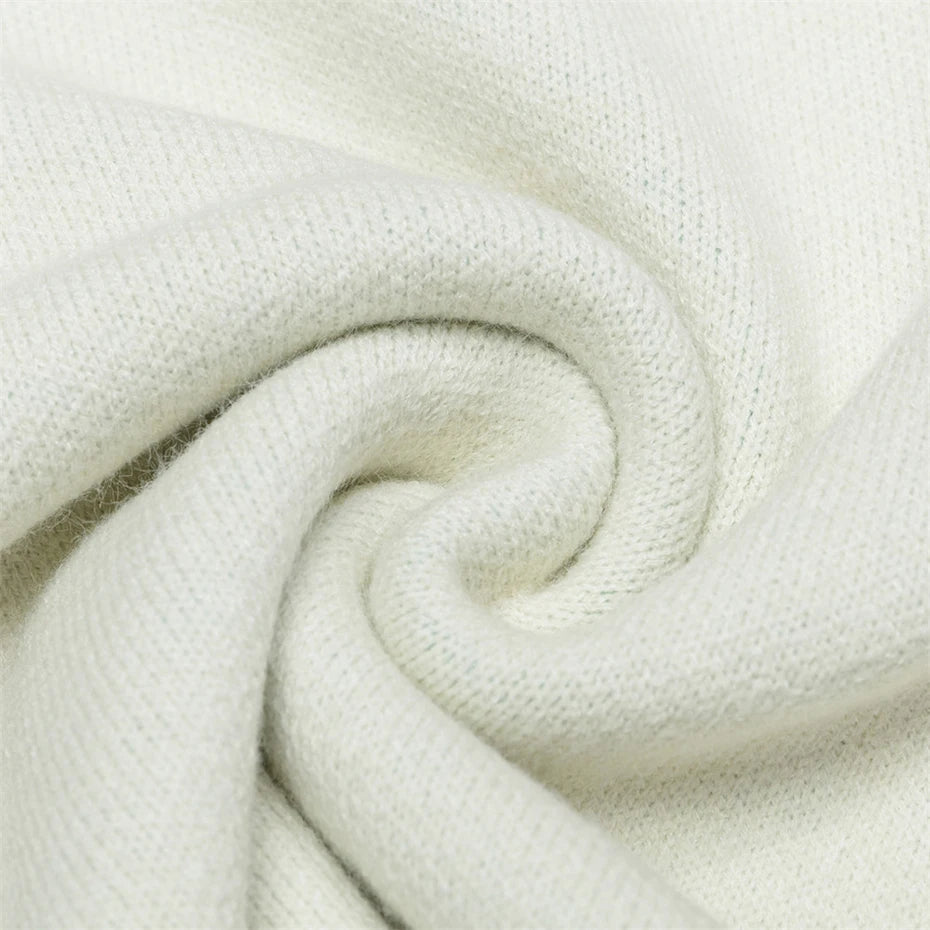 Starburst Knit Crew Sweater