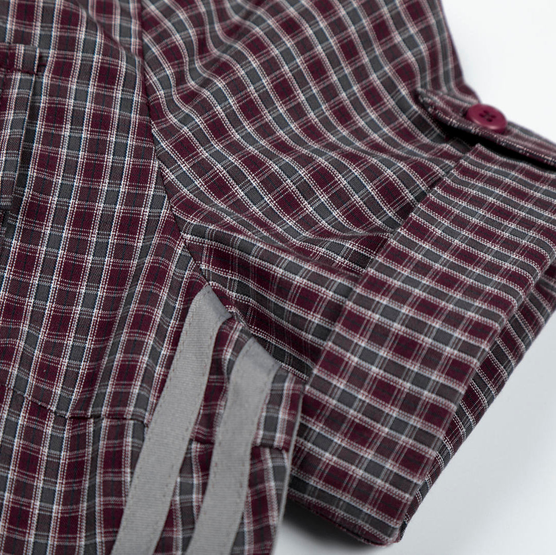 Ravenfield Plaid Shirt Top
