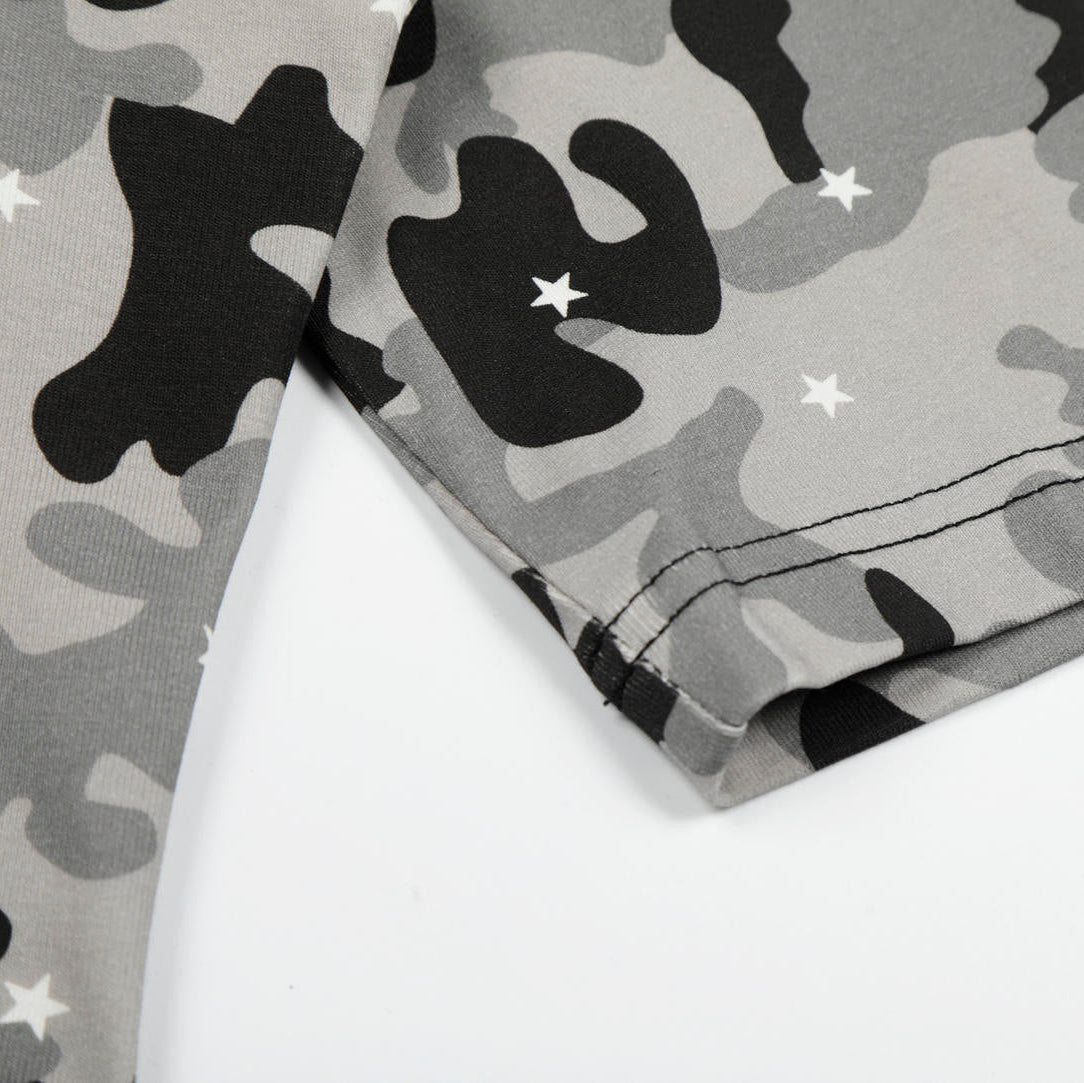 Shadow Camo Hooded Top