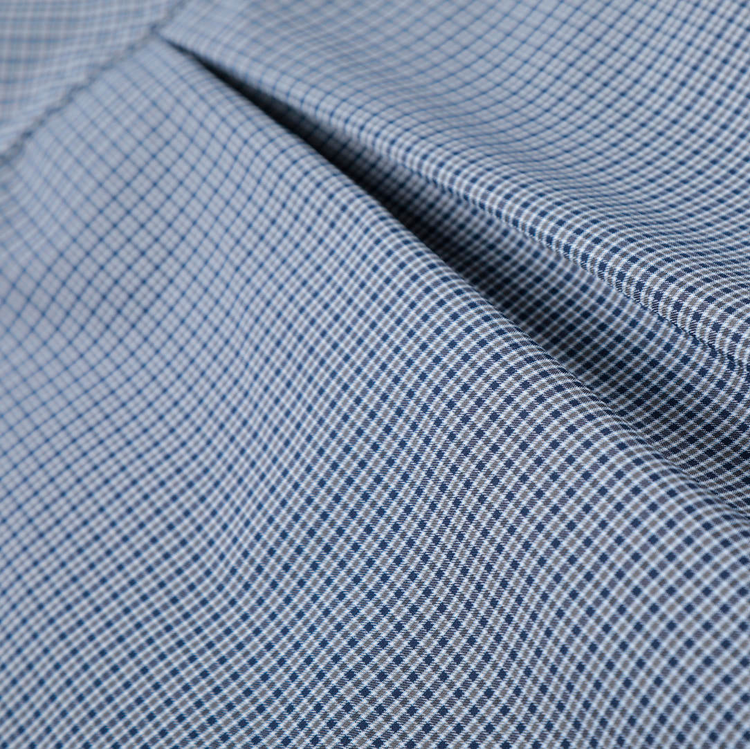Slate Grid Short Sleeve Shirt