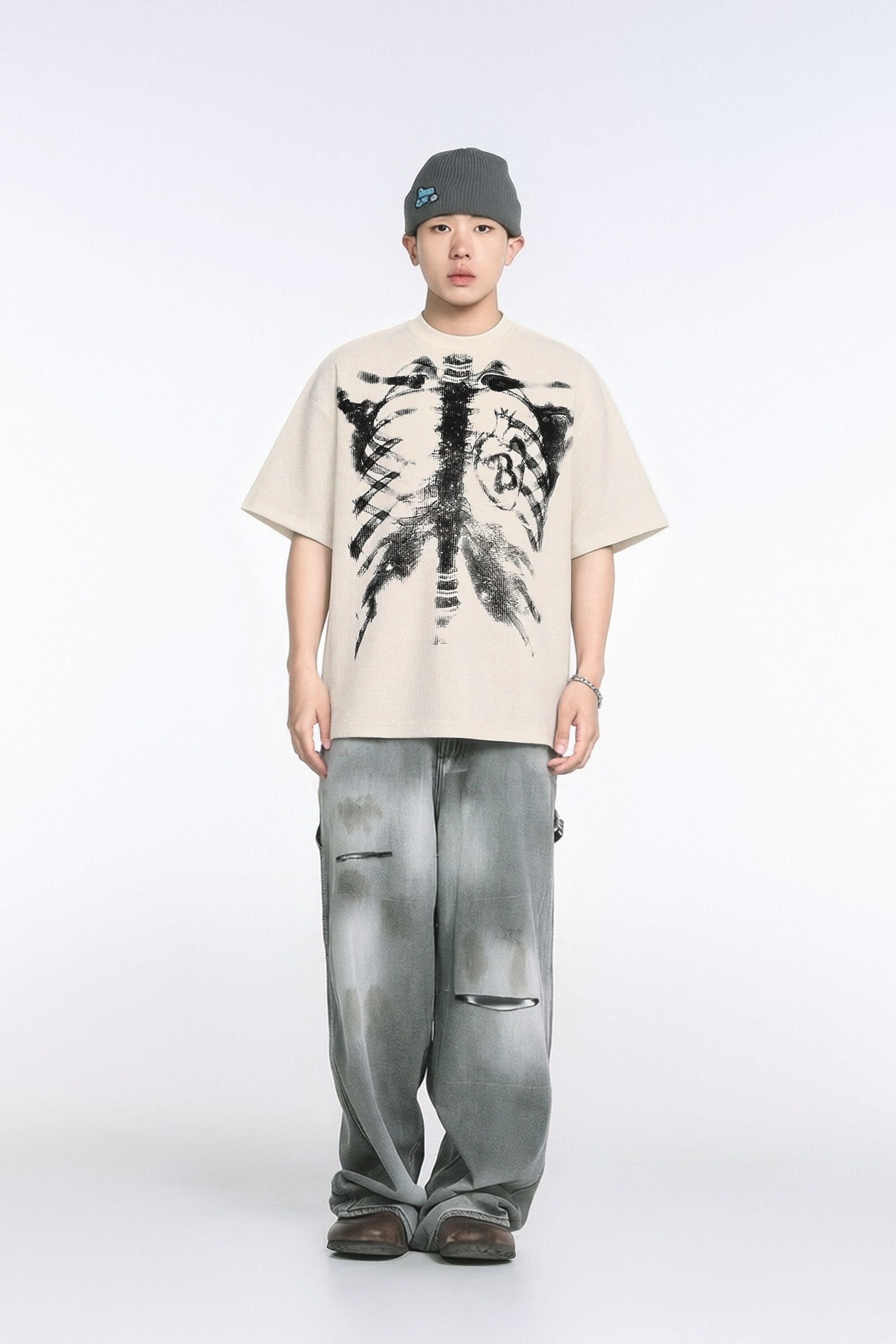 X-Ray Skeleton Graphic T-shirt