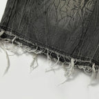 Static Comic Denim Shorts