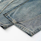 D-Ring Utility Wide-Legs Jeans