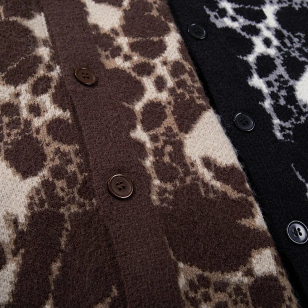 Grim Fragment Cardigan Sweater