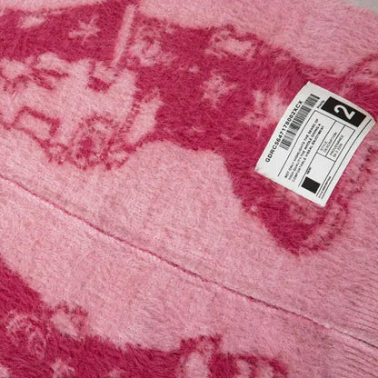 Bubblegum Grunge Full Zip Sweater Jacket