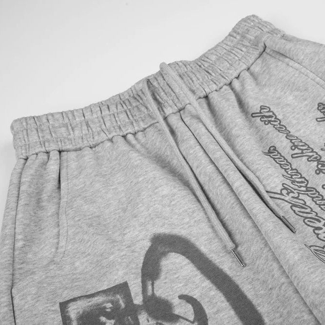 Noir Archive Wide-Leg Sweatpants