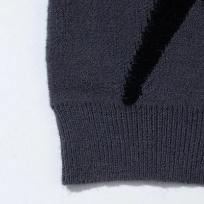 Void Heart Crew Knit Sweater