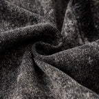 Frayed Panel Denim Vest