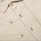 Ivory Weave Belted Jacket