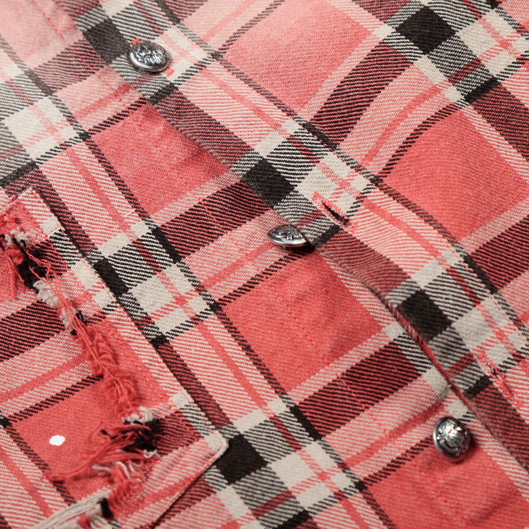 Riot Stitch Plaid Shirt