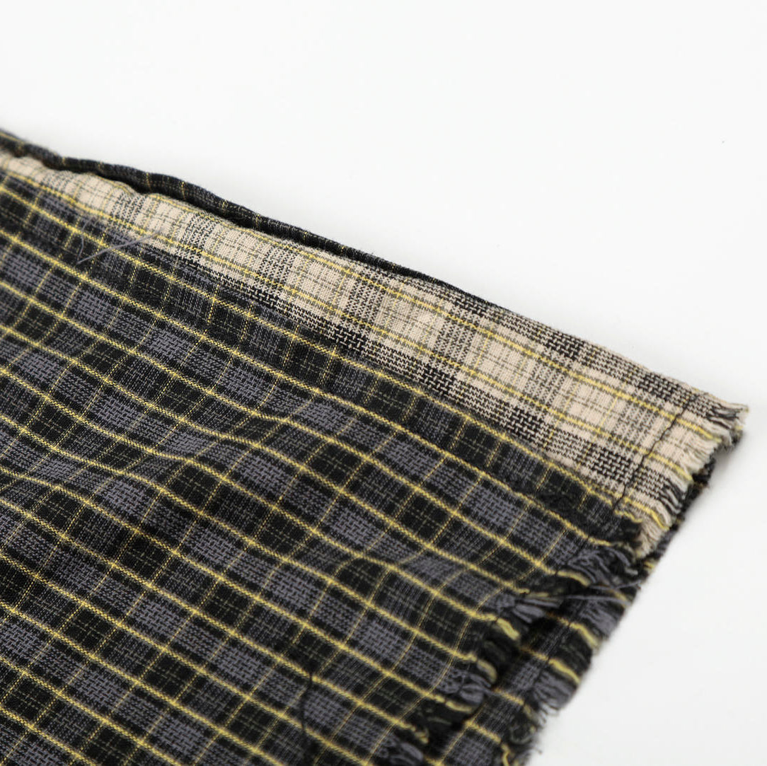 Emberline Distressed Plaid Shirt