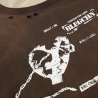 Rustveil Layered Graphic Long Sleeve T-shirt