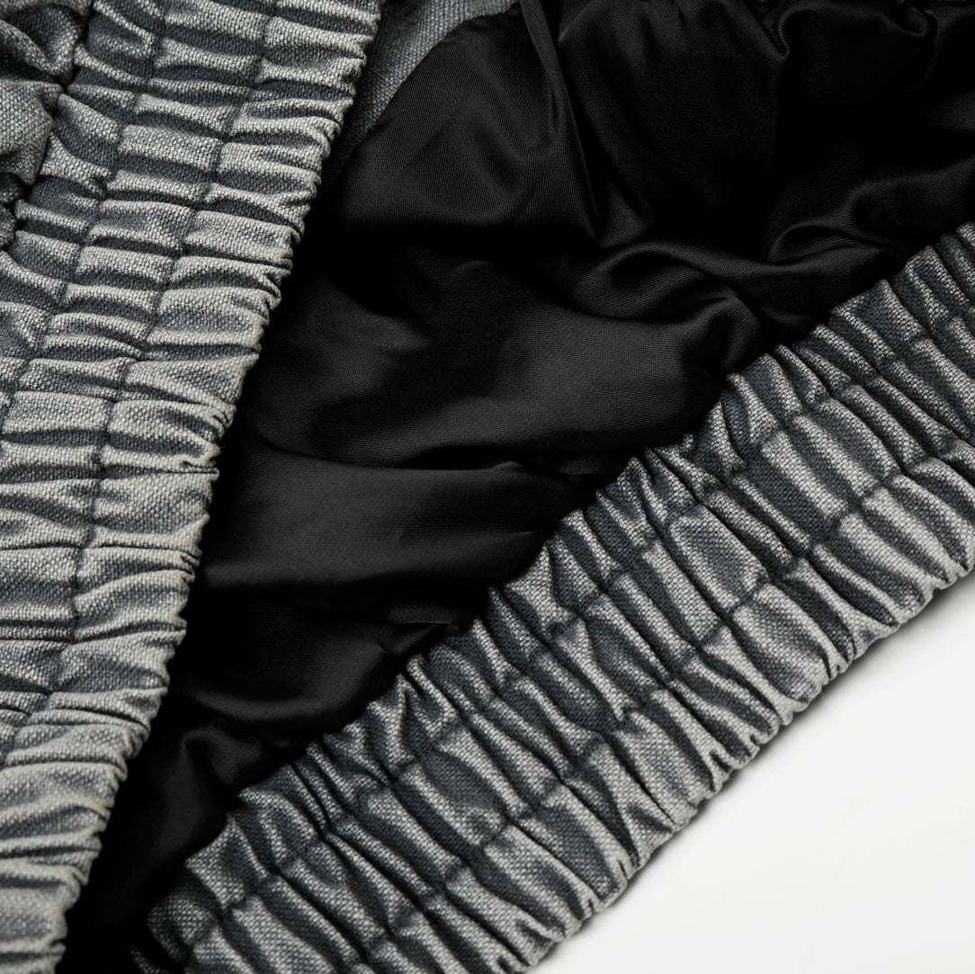 Ironclasp High-Neck Washed Jacket